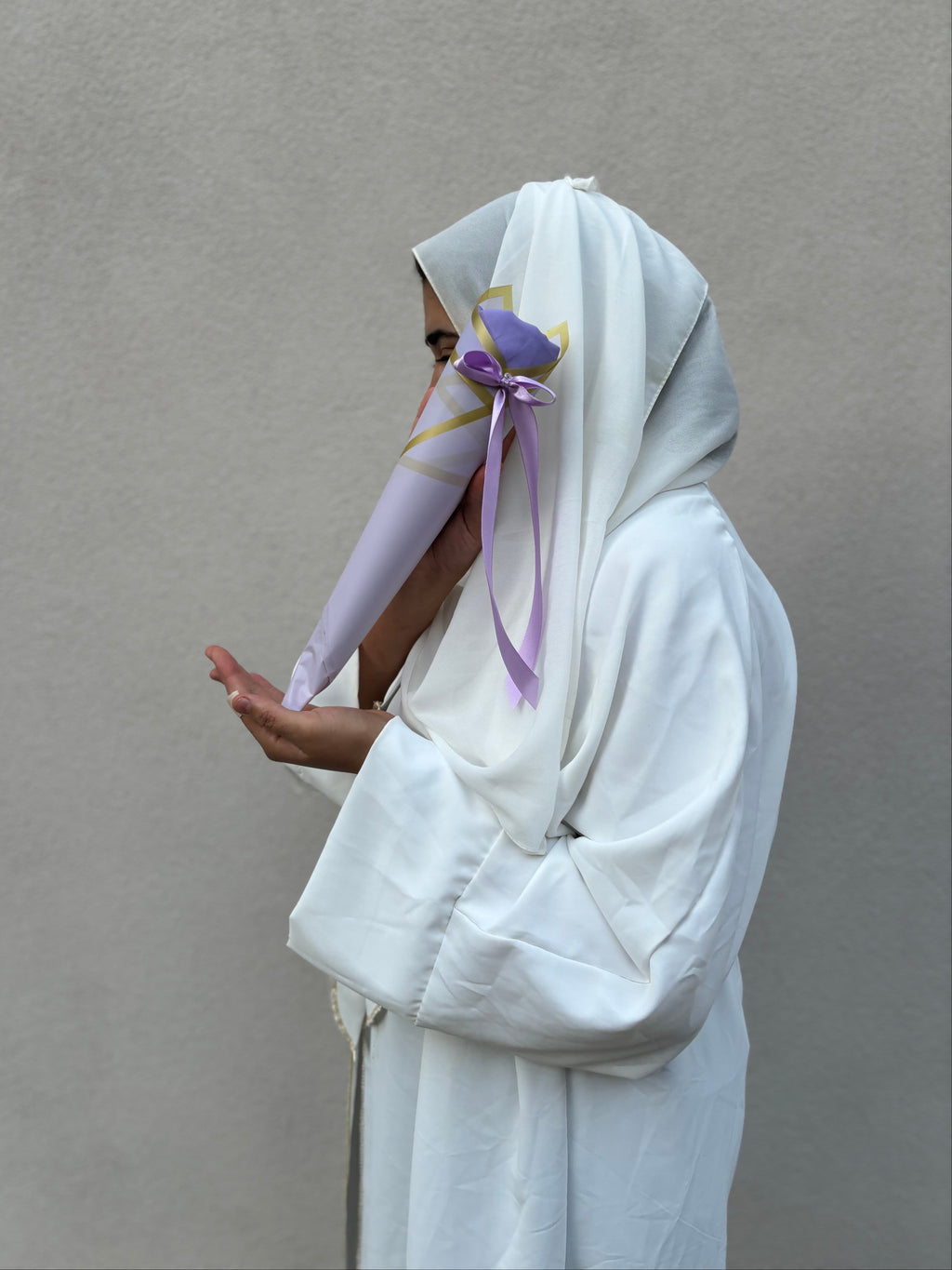 1 HIJAB BOUQUET VIOLA