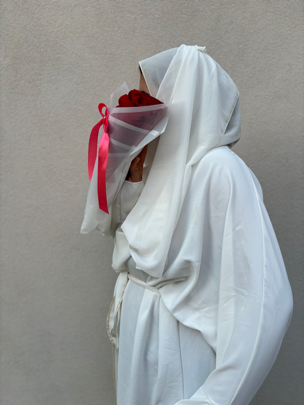 1 HIJAB BOUQUET ROSSO