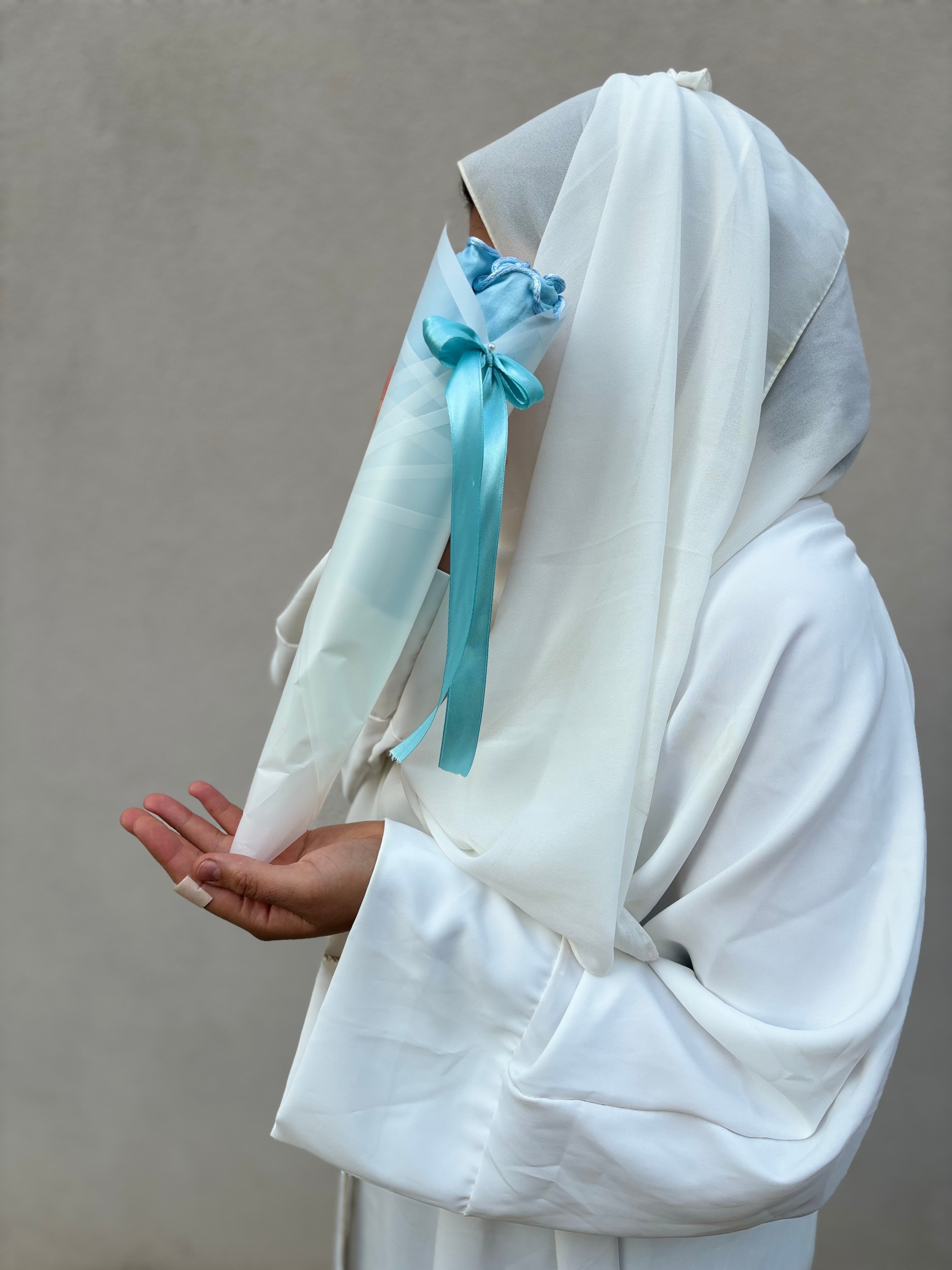 1 HIJAB BOUQUET AZZURRO