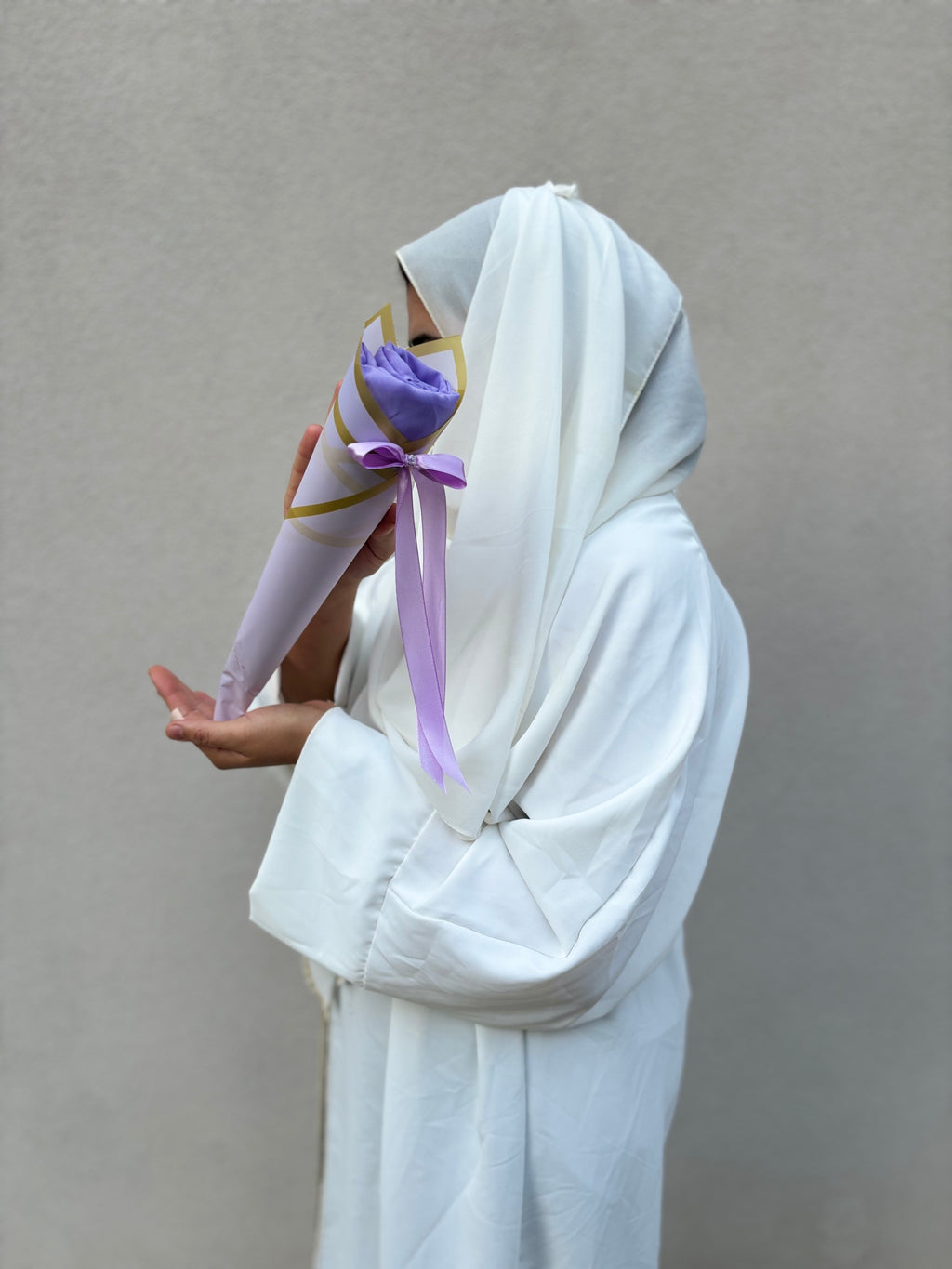 1 HIJAB BOUQUET VIOLA