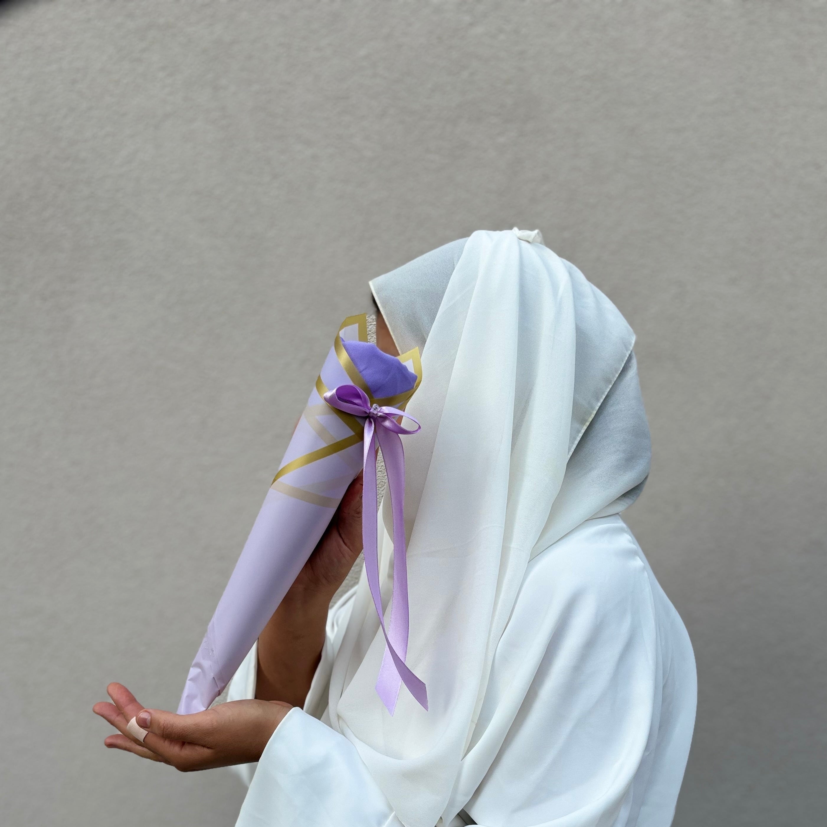 1 HIJAB BOUQUET VIOLA