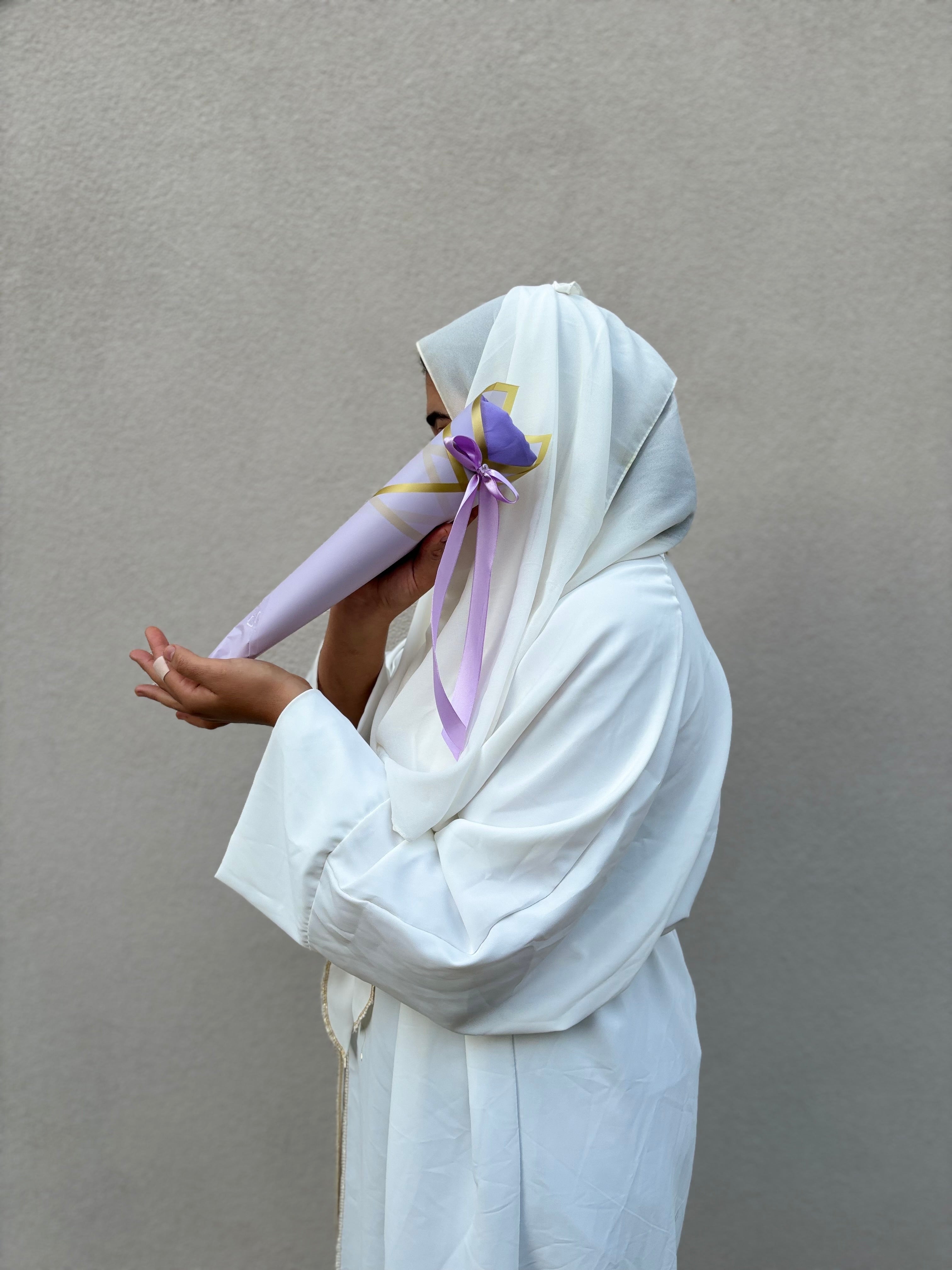1 HIJAB BOUQUET VIOLA