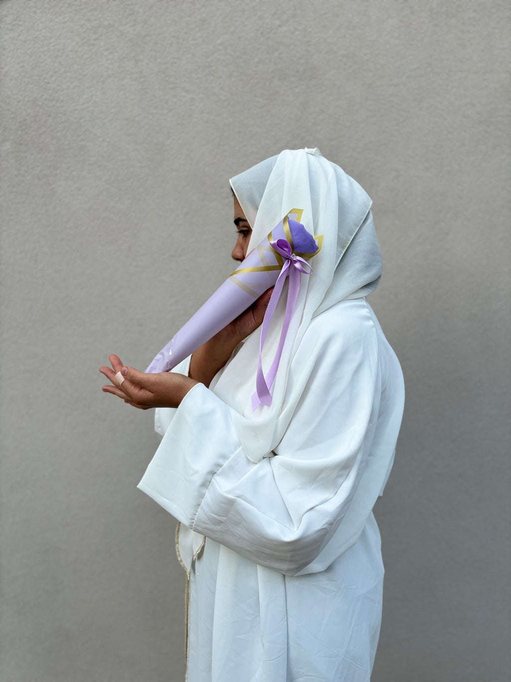 1 HIJAB BOUQUET VIOLA