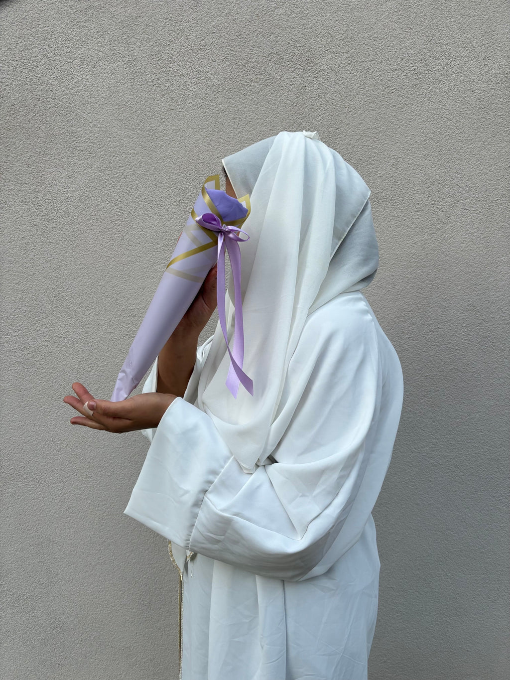 1 HIJAB BOUQUET VIOLA