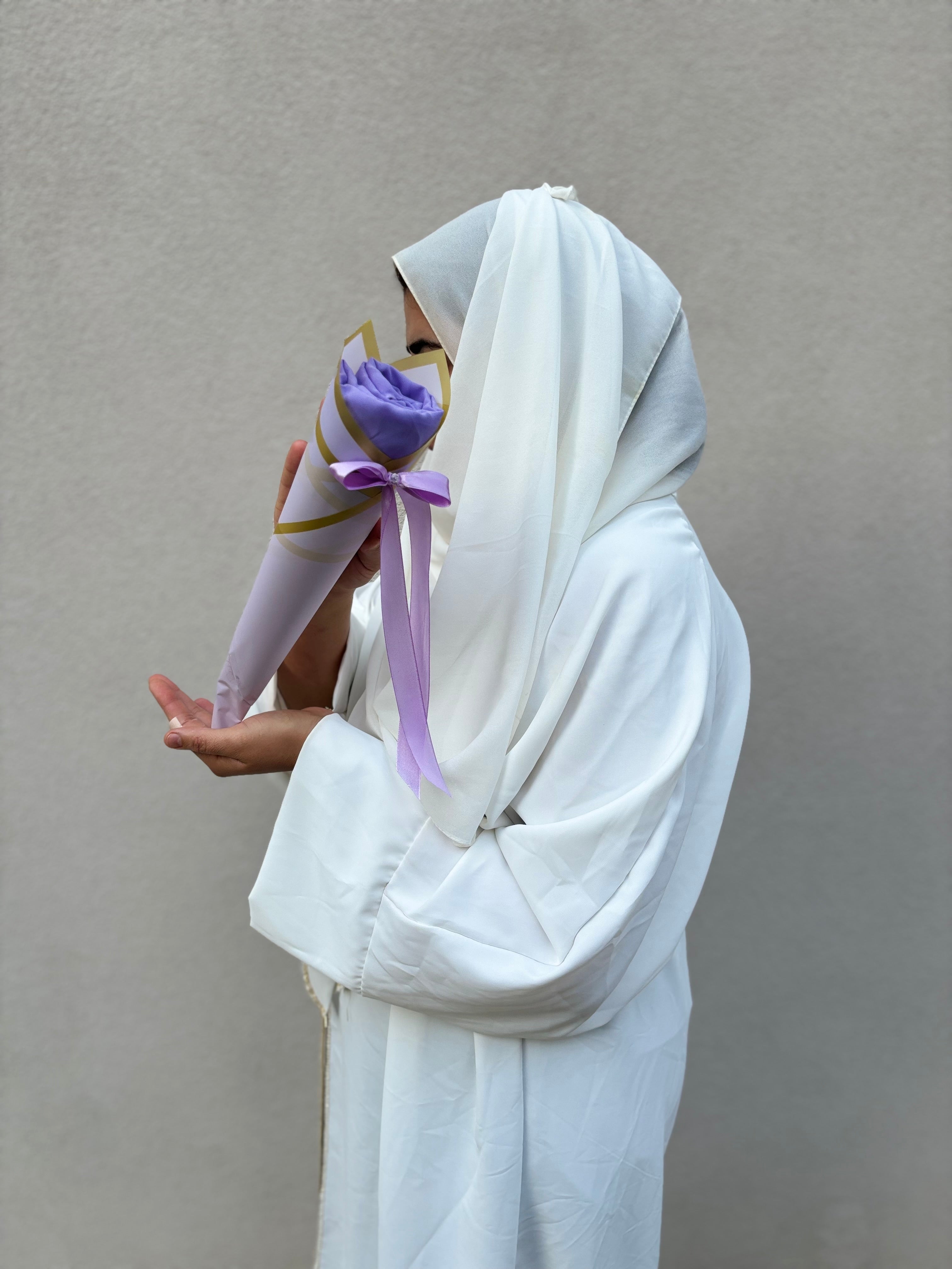 1 HIJAB BOUQUET VIOLA