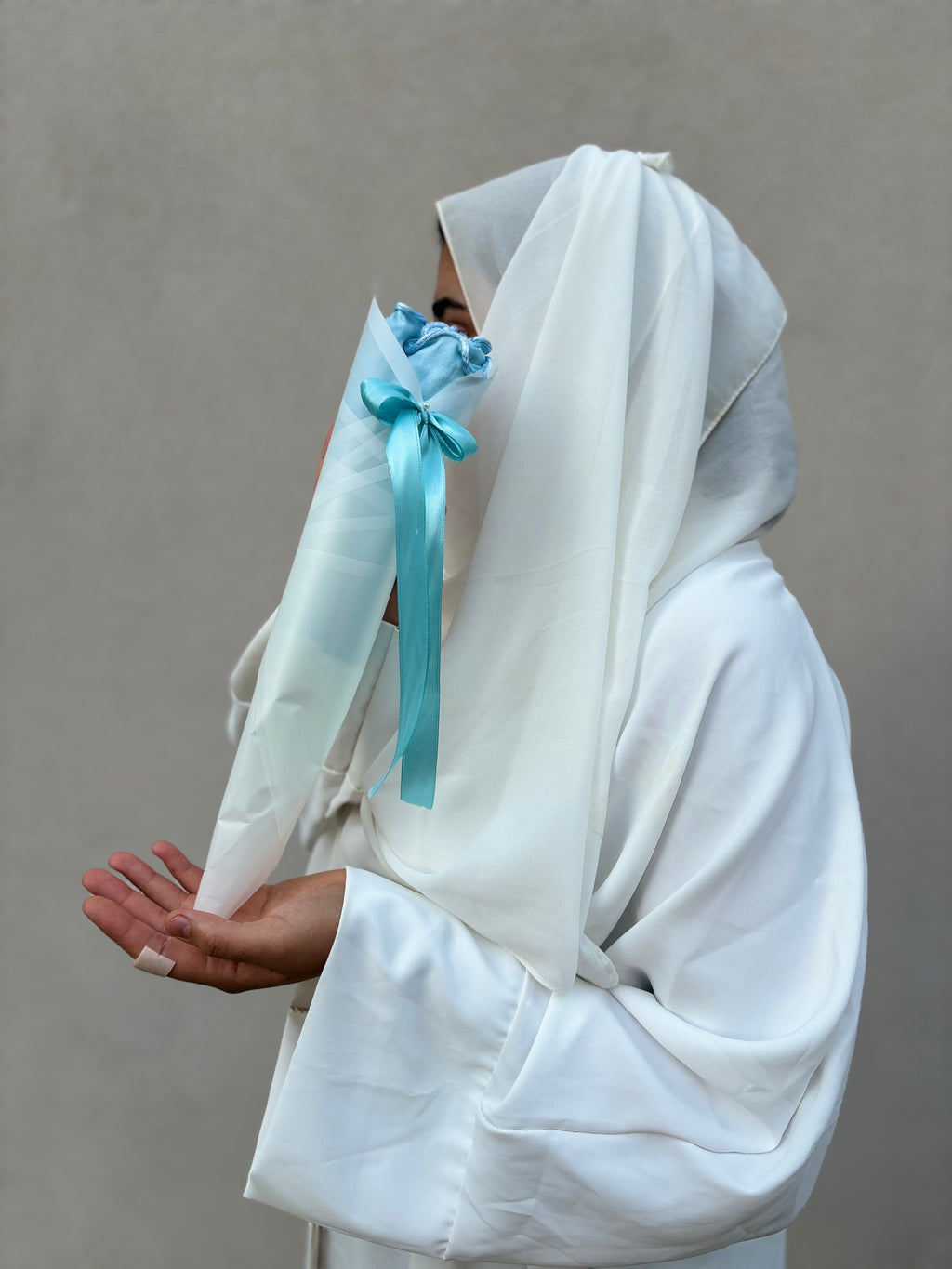 1 HIJAB BOUQUET AZZURRO