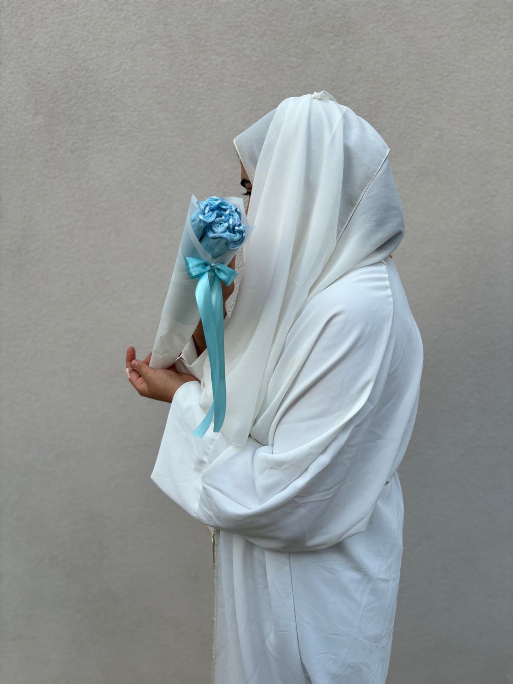 1 HIJAB BOUQUET AZZURRO
