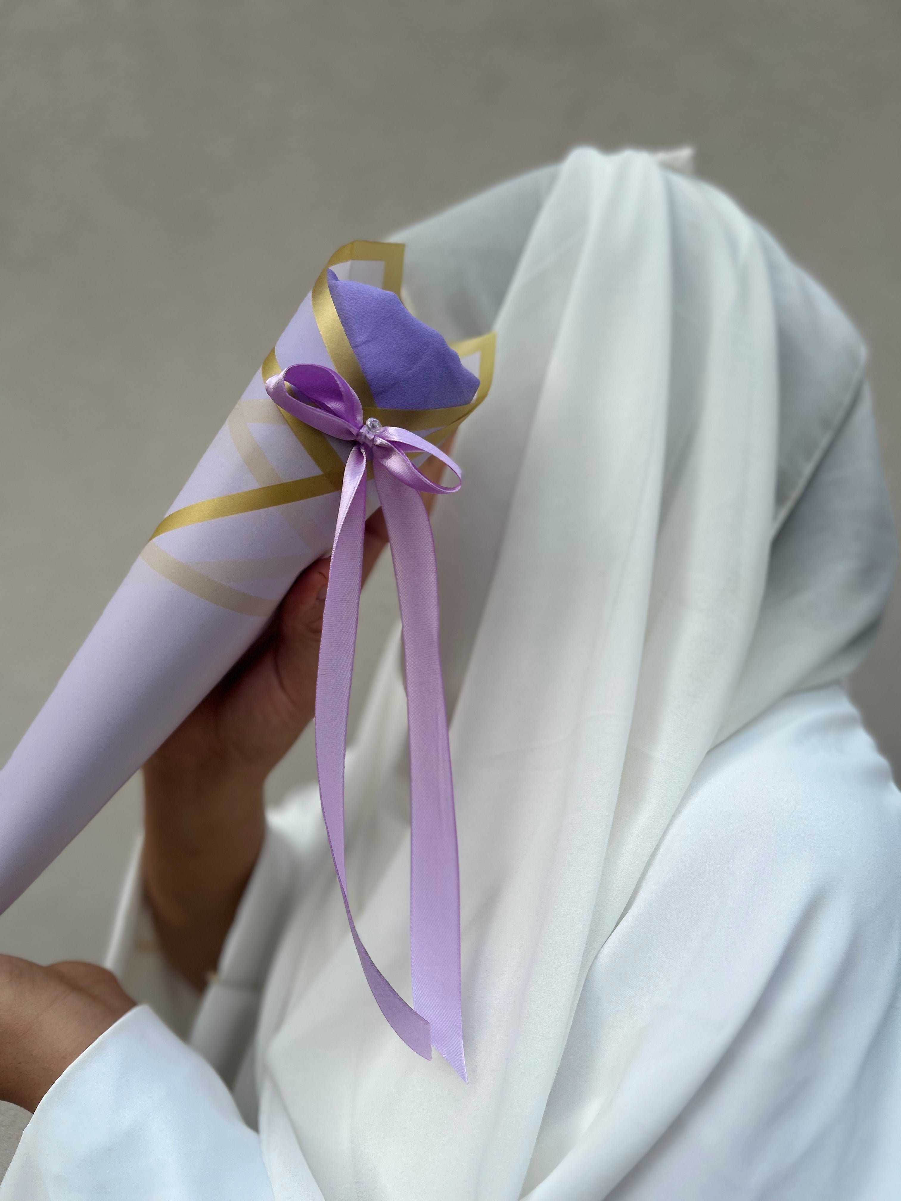 1 HIJAB BOUQUET VIOLA
