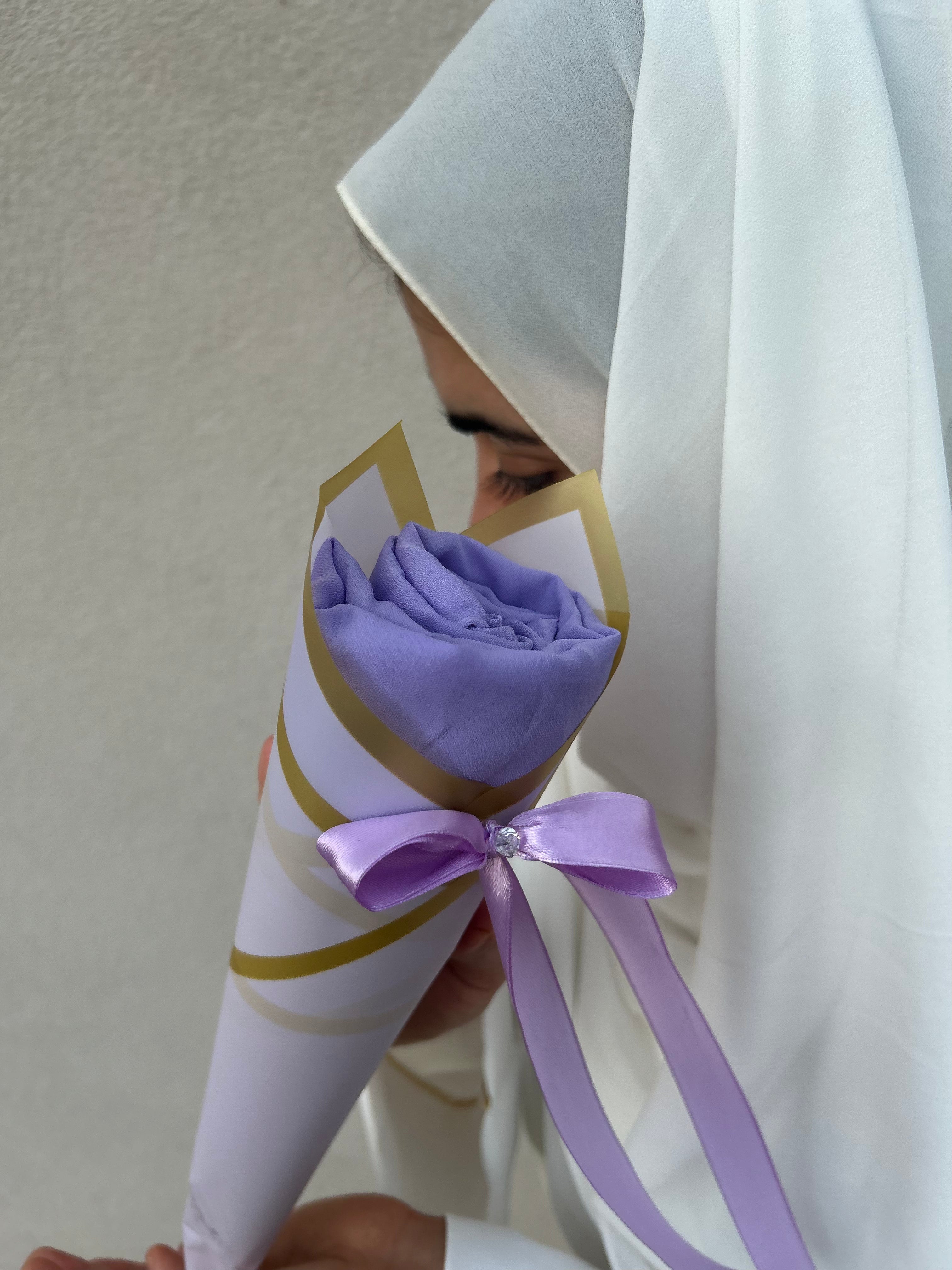1 HIJAB BOUQUET VIOLA